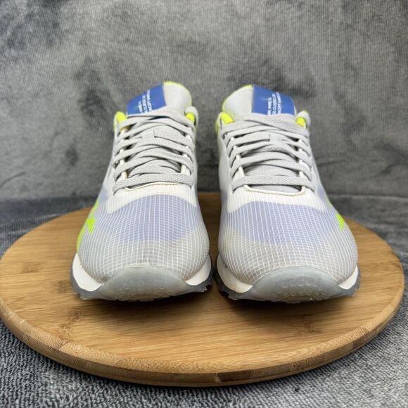 Reebok Classic Leather Shoes Mens Size 10.5 Gray Neon Concept Sample 005 EH1036 - Picture 2 of 11